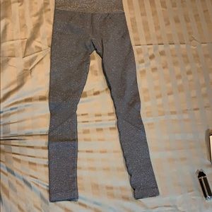 Athleta seamless shimmer tights/leggings like new!